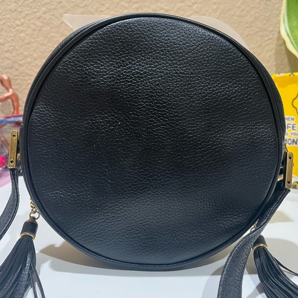 MCM VINTAGE TAMBOURINE BLACK LEATHER BAG - Picture 2 of 16